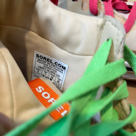 Sorel Women's ONA 503 Mid‎ Shoe Beige Size 9 - Picture 3 of 9